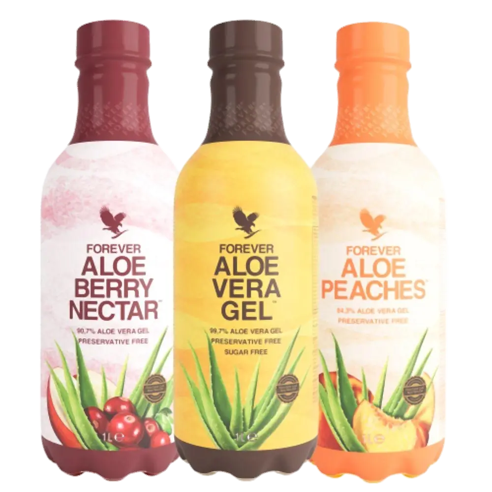 Aloe Drinks Tri Pak - Variety Forever Drinks